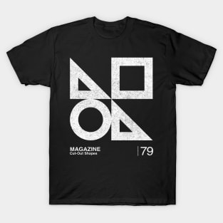 Cut-Out Shapes / Minimalist Graphic Fan Artwork Design T-Shirt